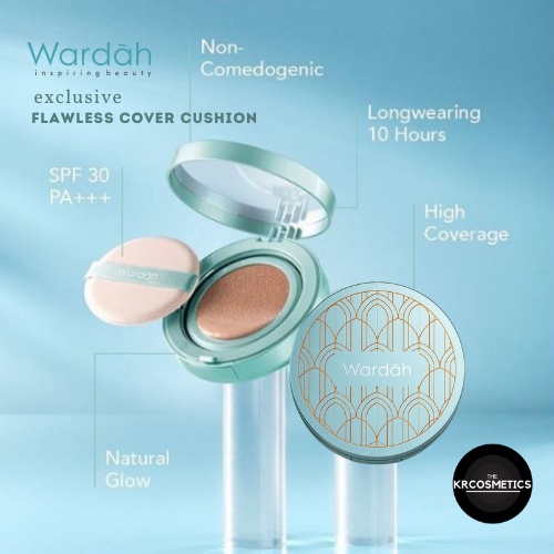 Wardah Exclusive Flawless Cover Cushion 15 gr