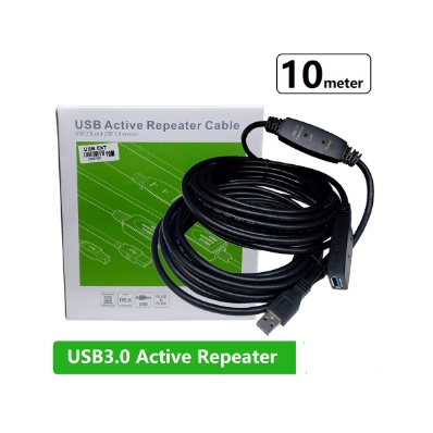 Cable usb A 3.0 extension active repeater Nyk 10 meter 5Gbps Am-Af - Kabel perpanjangan usb3.0 male female aktif 10m