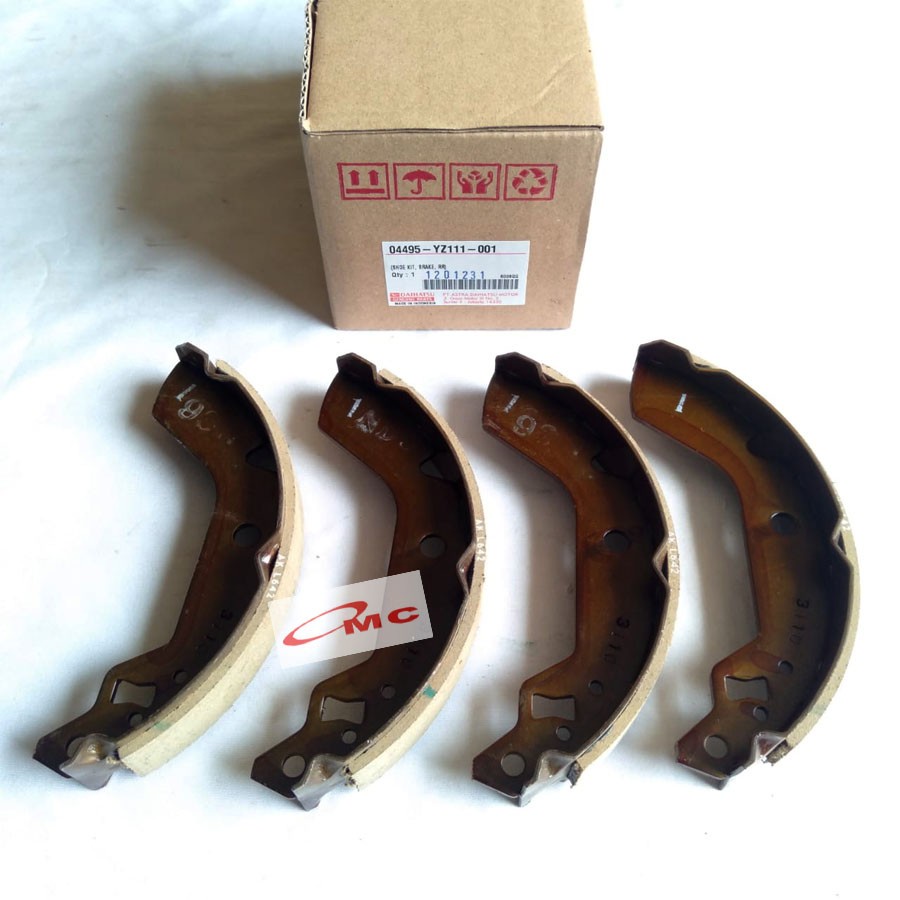 Brake Shoe Kampas Rem Belakang Daihatsu Agya Ayla 04495-YZ111-001