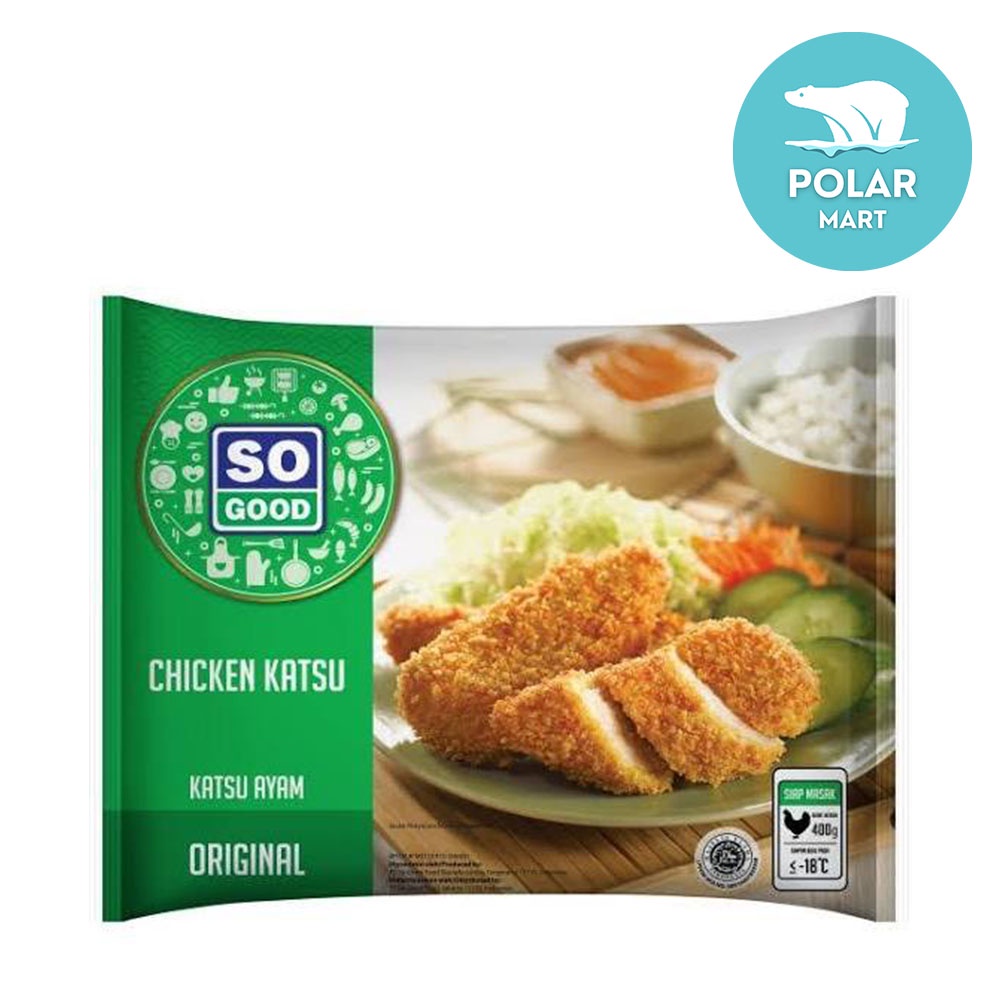 

So Good Chicken Katsu 400 Gram (FROZEN FOOD BANDUNG)