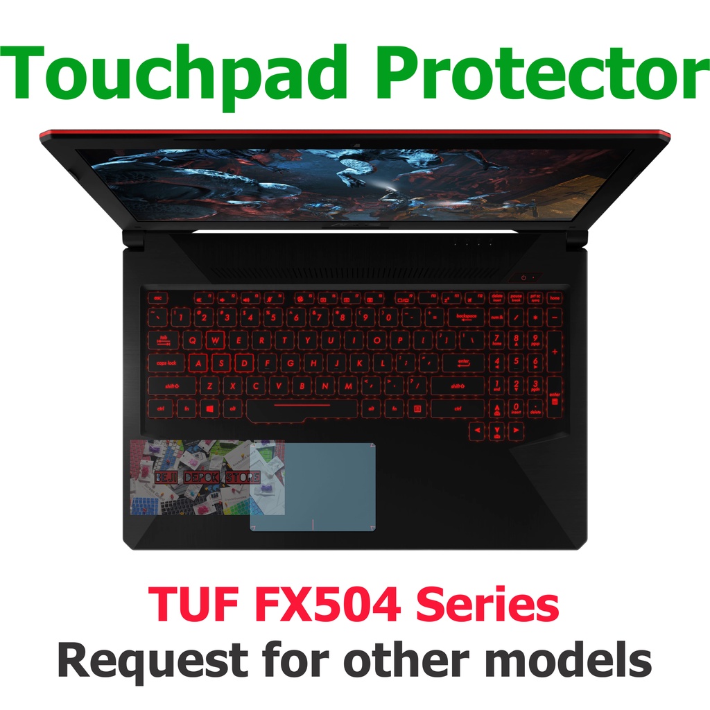 Touchpad Trackpad Protector Asus TUF FX504 Series