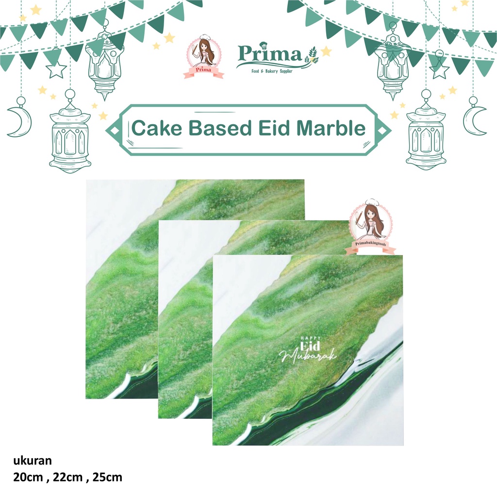 Jual Tatakan kue tema lebaran Cake base eid marble Shopee Indonesia