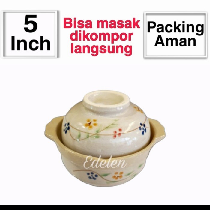 Best Seller Mangkok Sapo Tahu Kecil Yoshikawa 5" Mangkok Keramik Tutup Jepang Obat