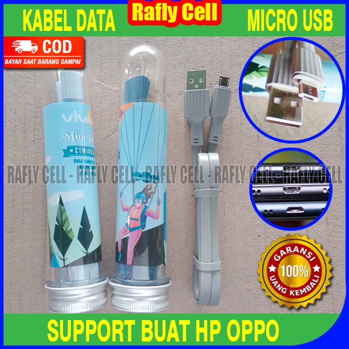 Kabel Data ORIGINAL Micro USB Fast Charger ORI Buat HP OPPO A17K A16E A12S A12E A11K A15S A5S F11 PR