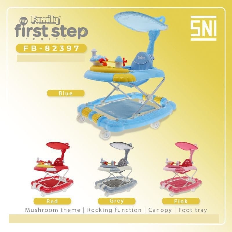 Family FB82397 Baby Walker -Alat Bantu Jalan Bayi