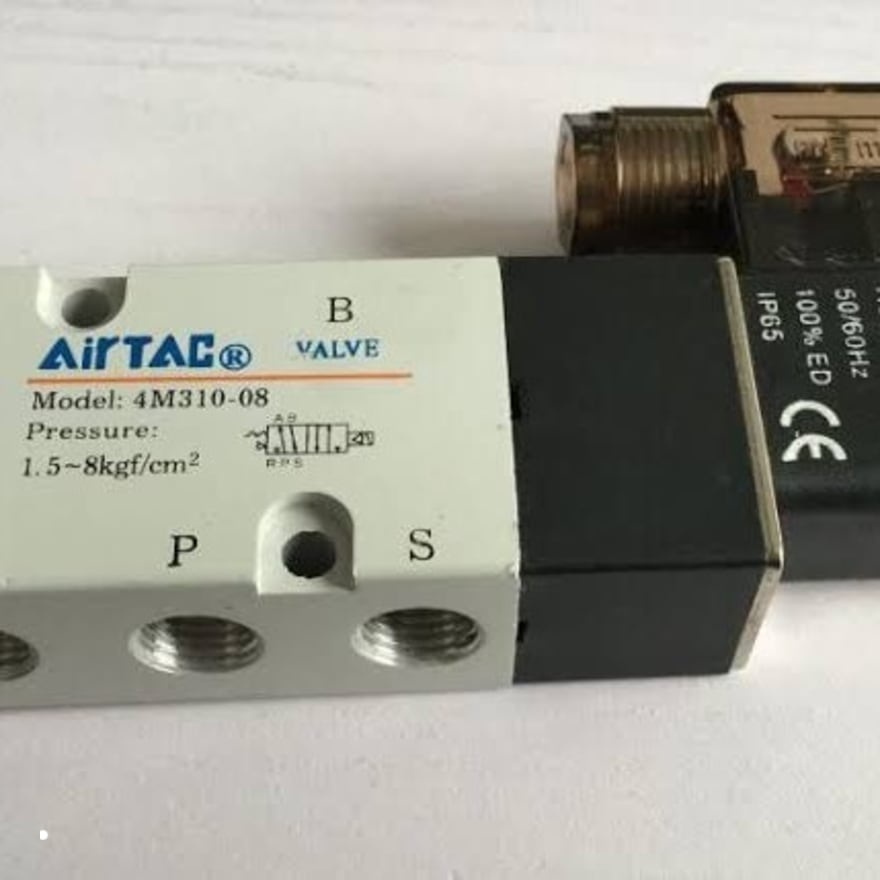 Original SOLENOID VALVE 4M310-08 4M 310 08 220V / 24V 4m31008