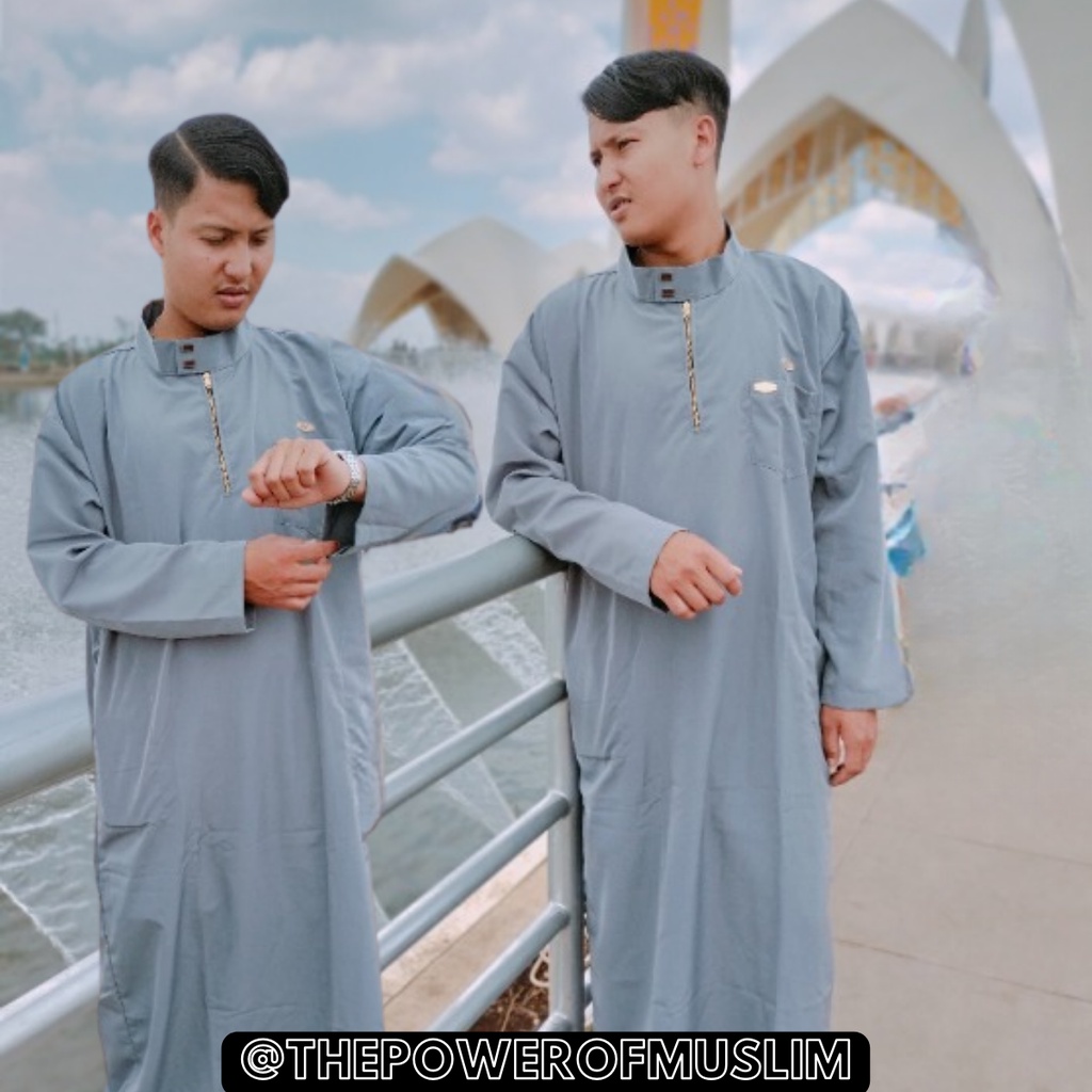 gamis jubah pria dewasa jubah mewah jubah polos