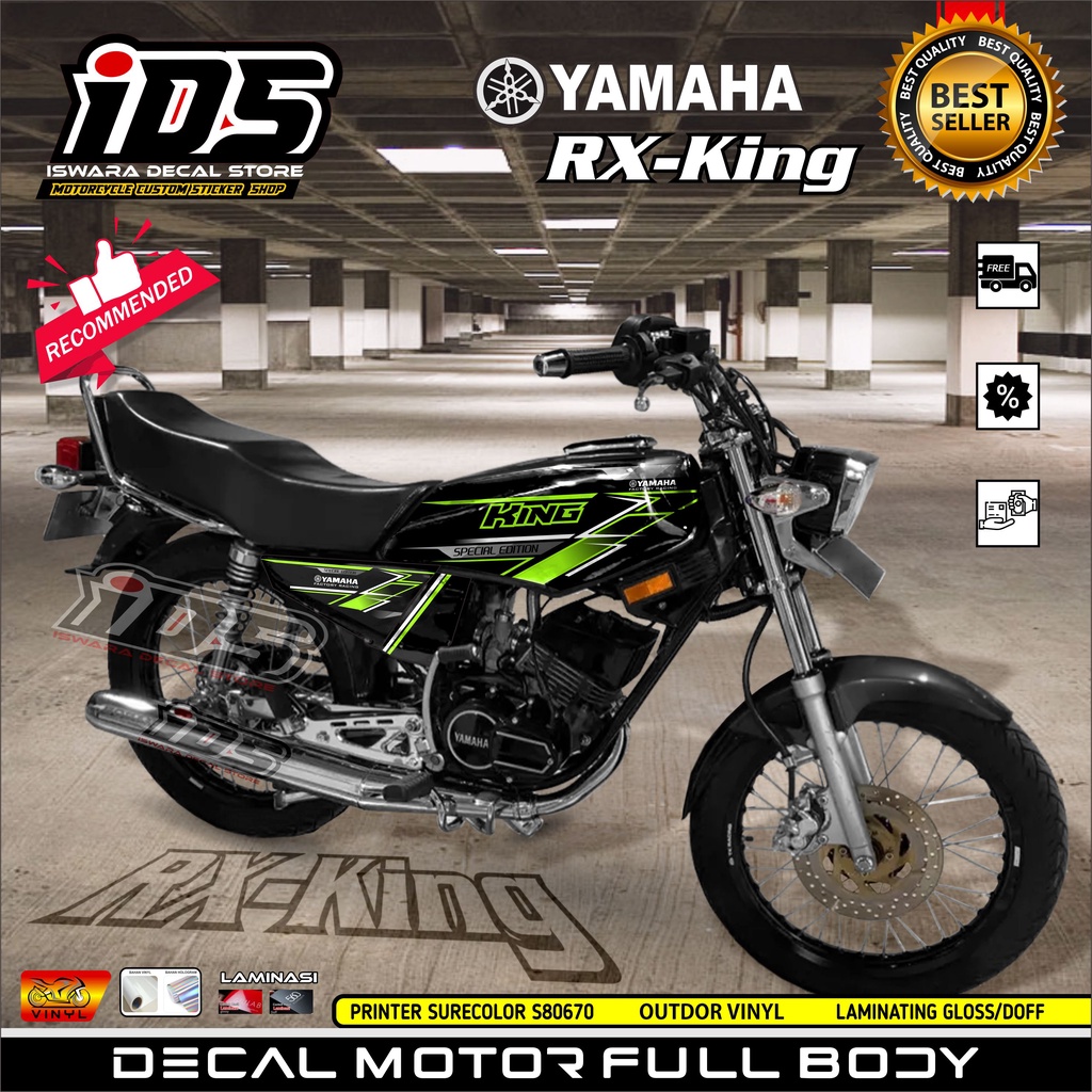 Decal Rx King full body Stiker Variasi Rx King Striping Rx King Special Edition