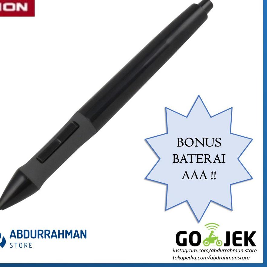 ➹ Pen Huion H 1060 H430P H430 P68 Drawing Tablet Wireless Pen Desain Grafis ▲