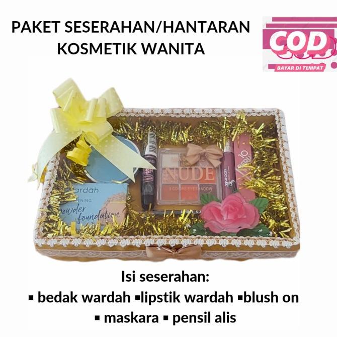 SESERAHAN HANTARAN NIKAH KOSMETIK MAKE UP WANITA