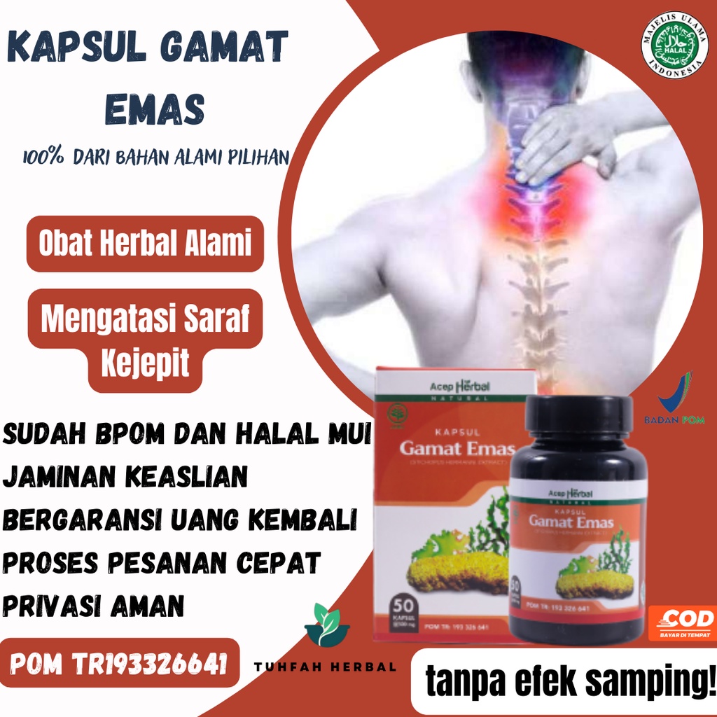 Obat Saraf Kejepit, Obat Saraf Kejepit Pinggang dan Kaki, Obat Saraf Kejepit Bokong dan Kaki, Obat K