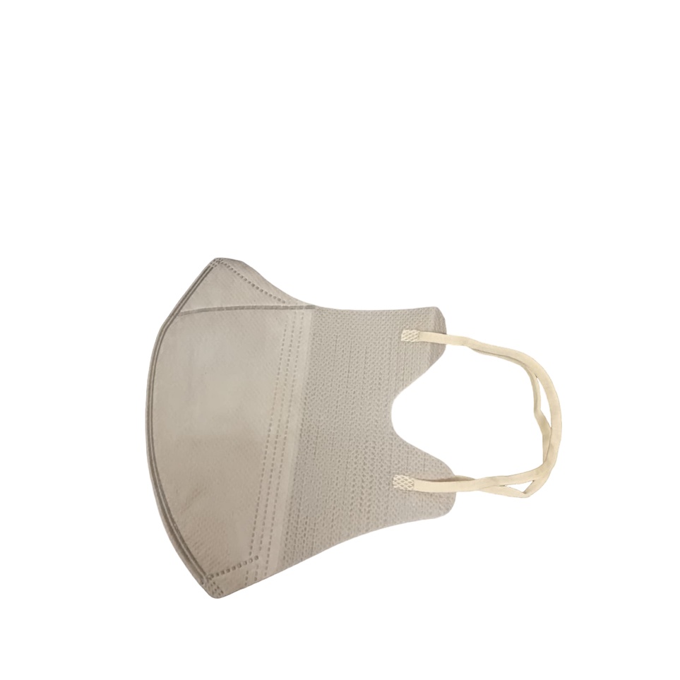 DEI MASK - Masker Duckbill Series [CREAM] isi 50pcs