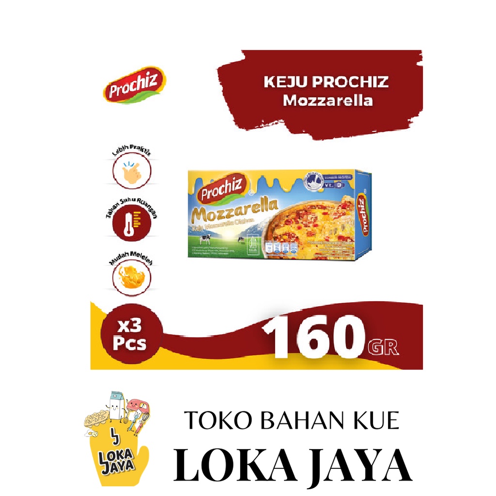 

PROCHIZ MOZARELLA 160G