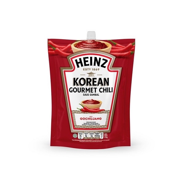 

HEINZ KOREAN GOURMET 125 GR - SAUS SAMBAL