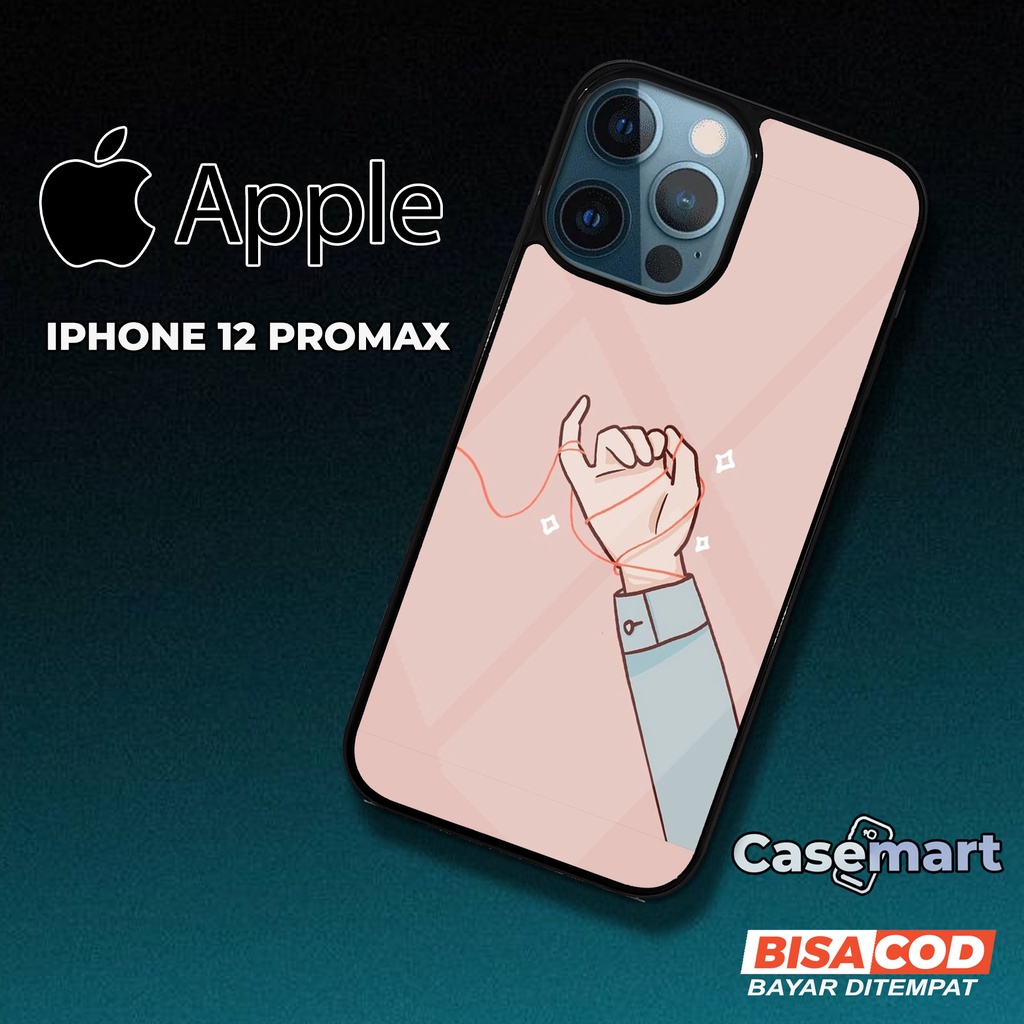 Case Iphone 12 Pro Max [COUPLE] Casing Iphone 12 Pro Max CASEMART Case Hp IPHONE Custom Case Foto Ke