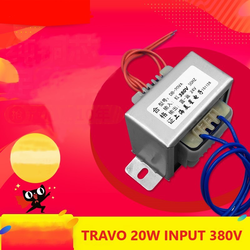 Transformer Travo 20W AC 380V to AC 12V/ 18V/ 24V (1824)