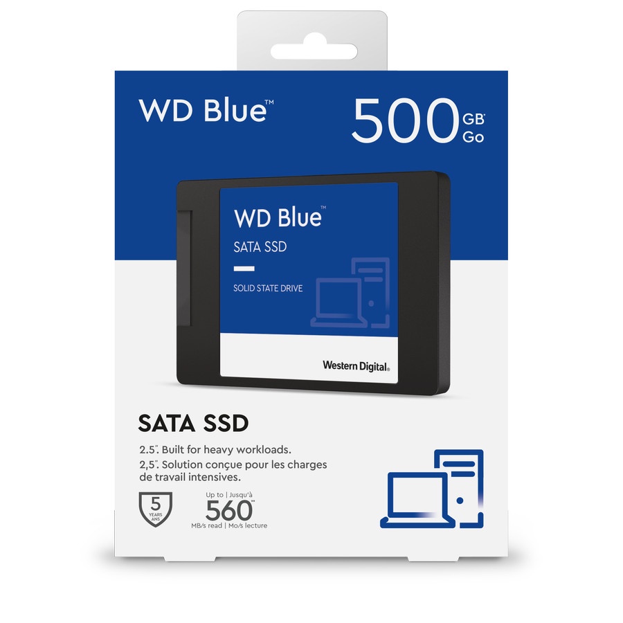 SSD WD Blue 500GB SATA 2.5&quot; | SA510 WDS500G3B0A GARANSI RESMI