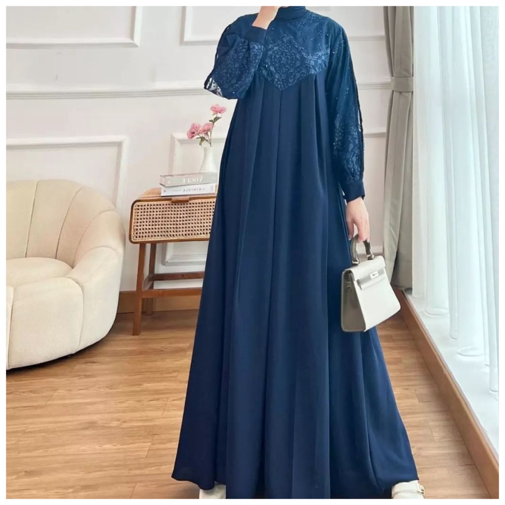serena lace gamis kondangan / serena lace gamis / gamis pesta simple / gamis kondangan wanita modren / gamis pesta simple terbaru / gamis kondangan terbaru 2021 brukat / dress kondangan muslim / gamis kondangan wanita busui / brukat dress party dress / dr