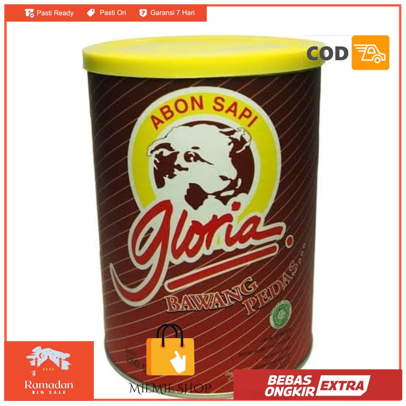 

Abon Sapi Gloria 250 g - Bawang Pedas