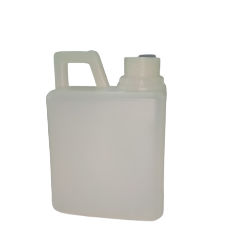 [4 pcs] Jerigen 500 ml + Tutup | Jirigen 0,5 liter | Jerigen Putih Natural 500 ml