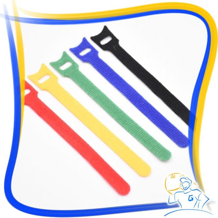 

Pengikat kabel 13cm Velcro Strap DAP D-V01 Cable ties Perekat kabel