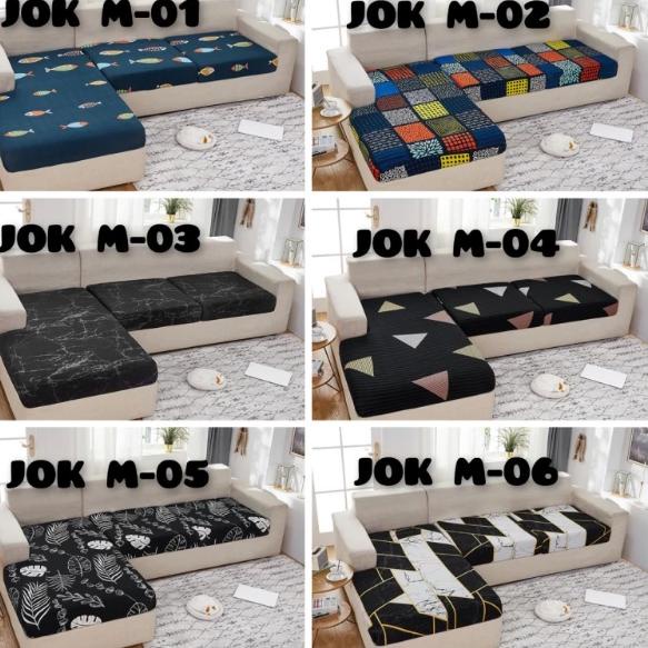 Sarung Sofa Bed COD✔️ PELINDUNG SPREI TAMU PATTERN MOTIF FURNITUR MODERN MINIMALIS MURAH cover sofa 