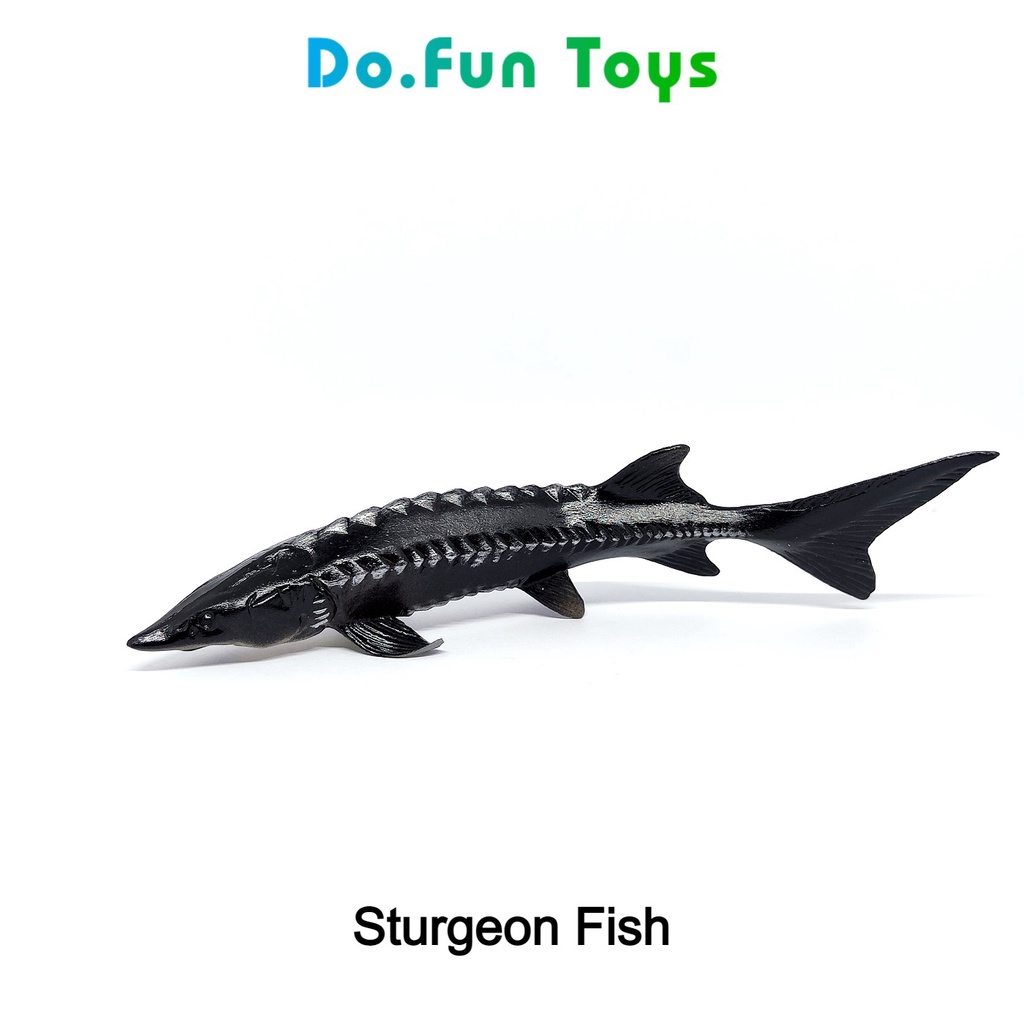 Animal Figurine | STURGEON / Mainan Miniatur Ikan Sturgeon