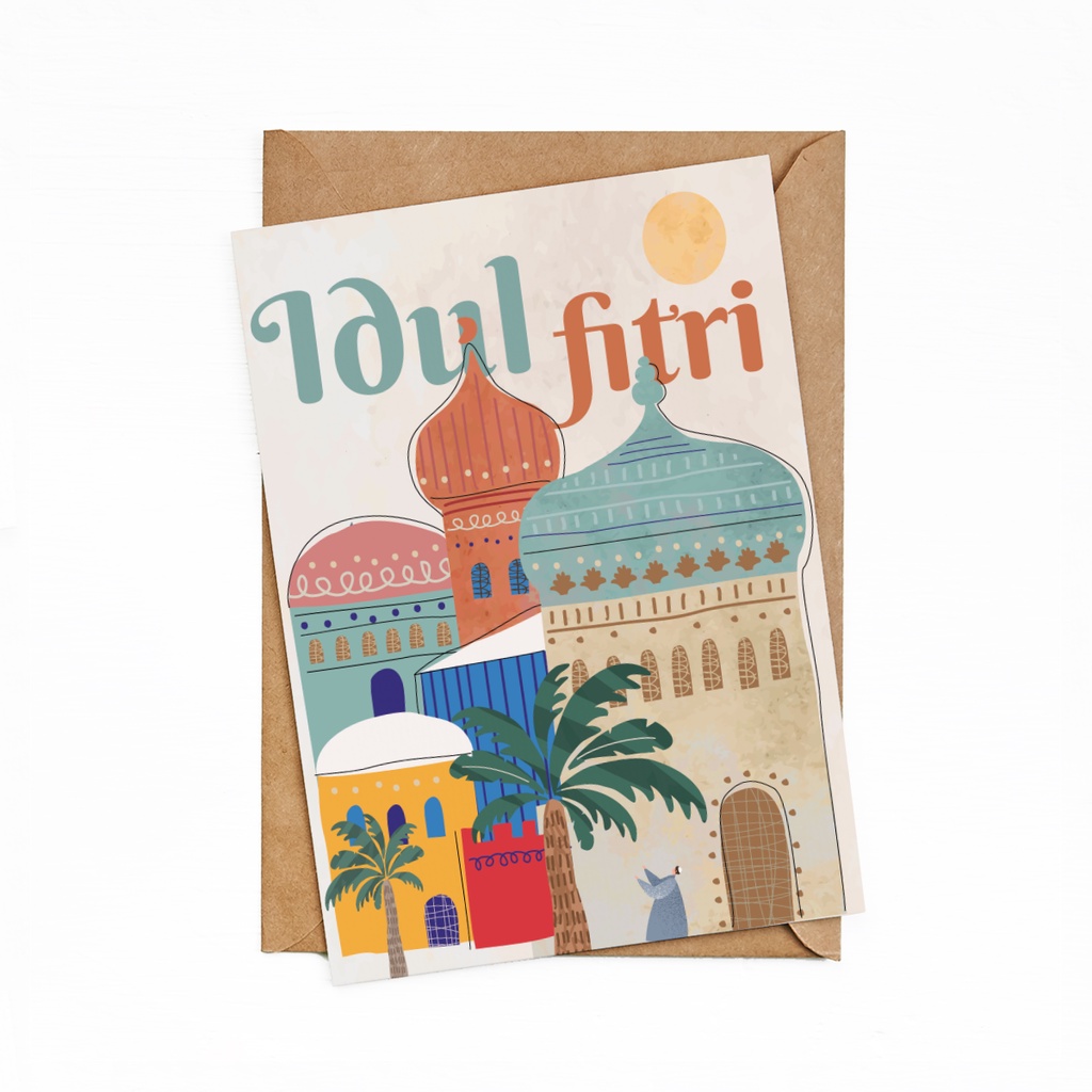 

Bukuqu Greeting Cards #Vertikal - IdulFitri - Lebaran- Ramadan - Kartu Ucapan