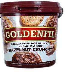

❈ GOLDENFIL HAZELNUT CRUNCHY - SELAI HAZELNUT 1Kg ♠