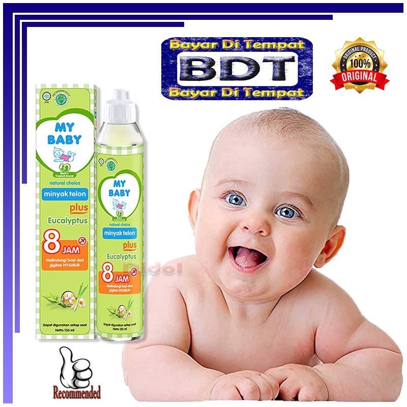Minyak Telon Anti Kembung Minyak Telon Bayi Anti Nyamuk Minyak Telon My Baby Ukuran Besar Minyak Bay