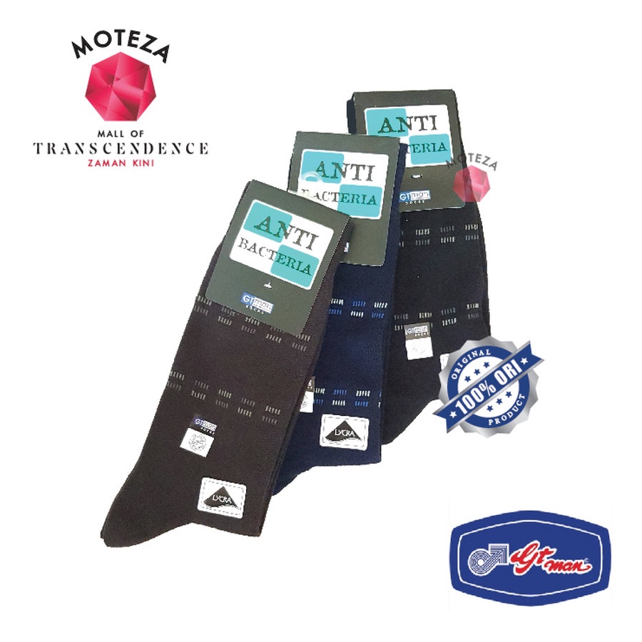 Moteza Kaos Kaki Pria / Men Socks - GT Man GTS / CCS / RUNNING / BFC