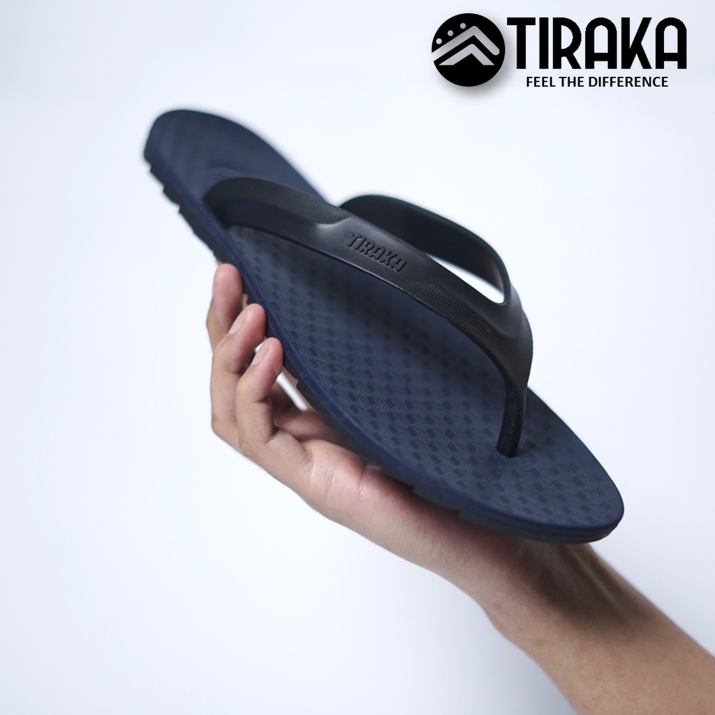 TIRAKA SANIP Sandal Sendal Jepit Capit Anti Slip &amp; Licin Pria Flip Flops