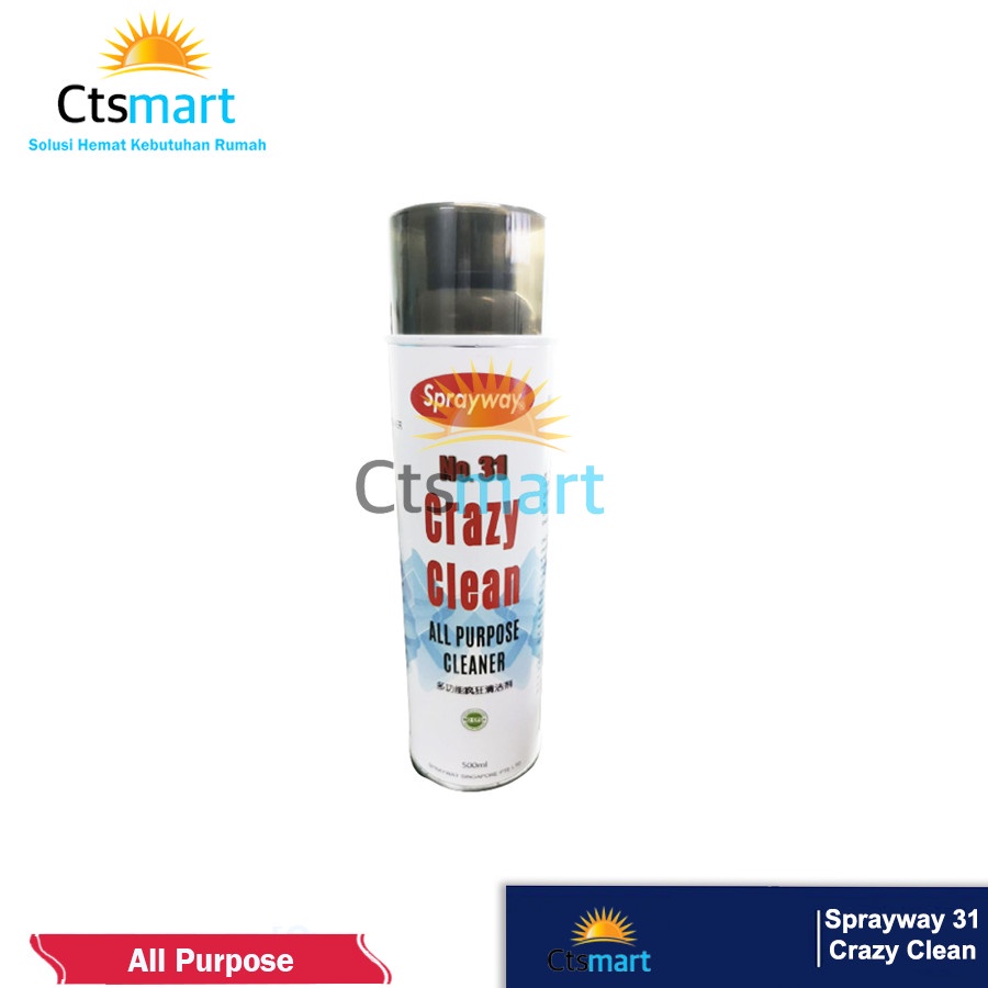 Sprayway 31 Crazy Clean All Purpose Cleaner Made in USA