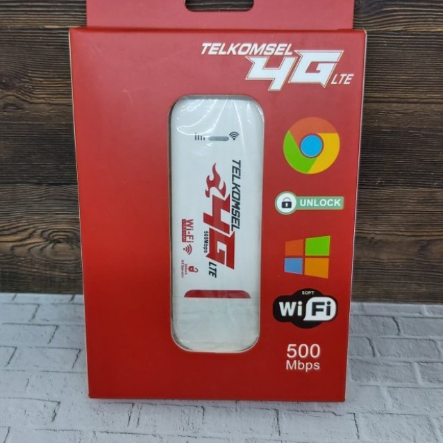 MODEM USB WIFI MIFI TELKOMSEL 4G LTE UP TO 500MBPS TELKOMSEL & INDOSAT