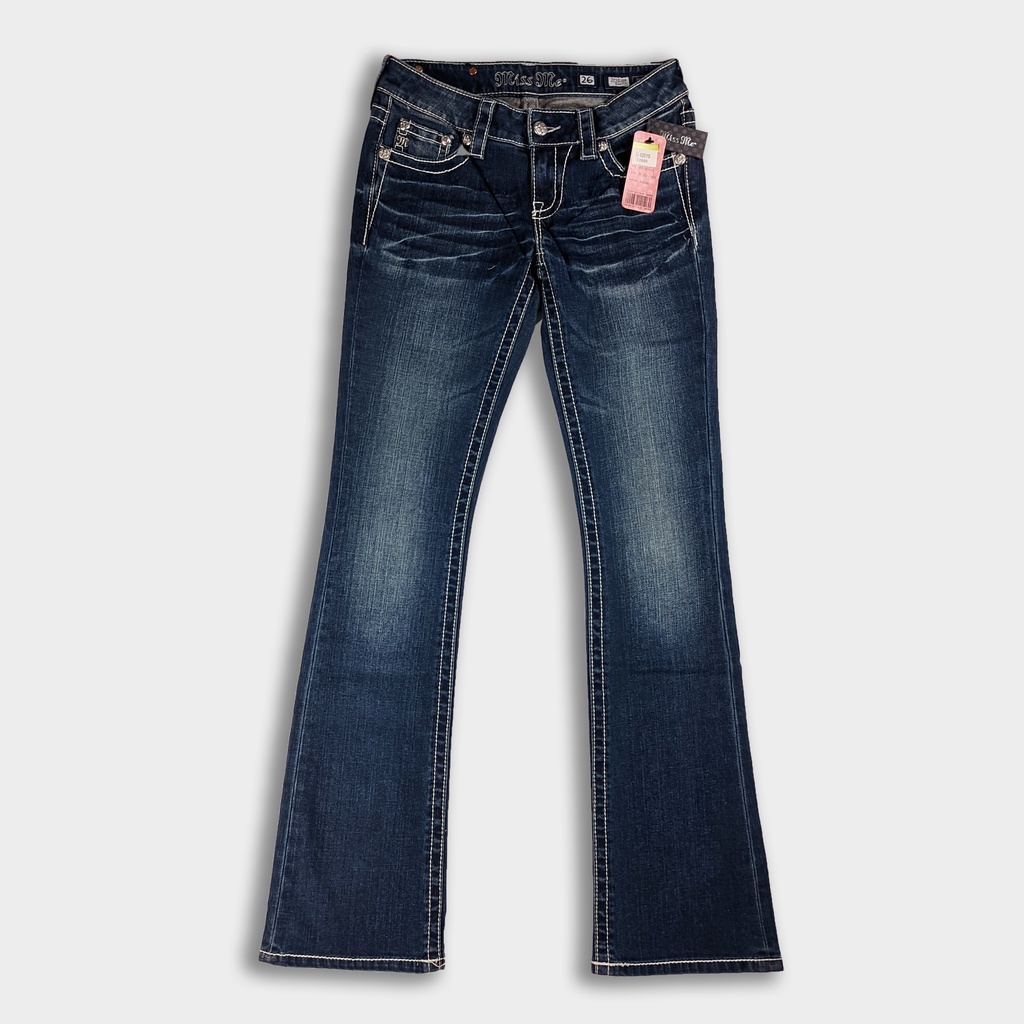 Miss Me Denim Longpants Women | Celana Panjang Denim Wanita Miss Me [JP-5510-B]