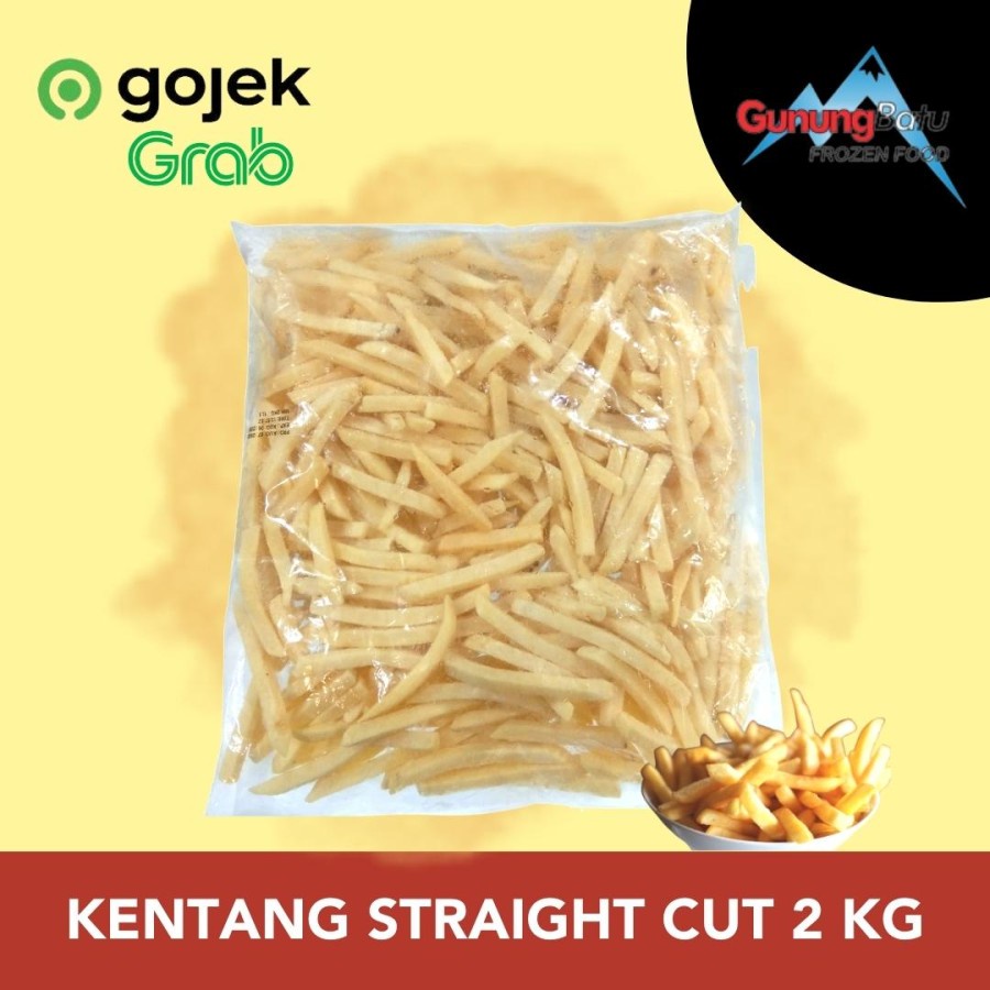 

IDAHO KENTANG STRAIGHT CUT 2KG / MC CAIN KENTANG STRAIGHT CUT 2KG DAN 2.5KG