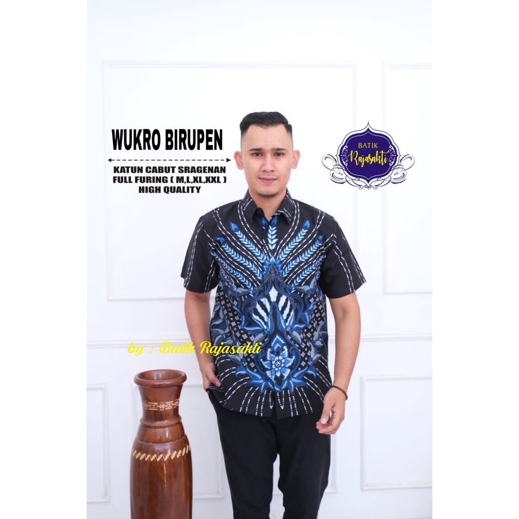 WUKROMO BIRU PEN RAJASAKTI KEMEJA BATIKSOLOAMANAH LENGAN PENDEK PANJANG LAPIS FURING PREMIUM KATUN HALUS BEKISAR BLUE 2 SADAJIWO TWO ABHICANDRA LAWASAN ABISEKA ADHIMUKTI ADHIRAJASA ADI PRAMANA TWO ADINATA ADIYAMA TOLET AFZAM AKHILENDRA ALEHANDRO AQMAR