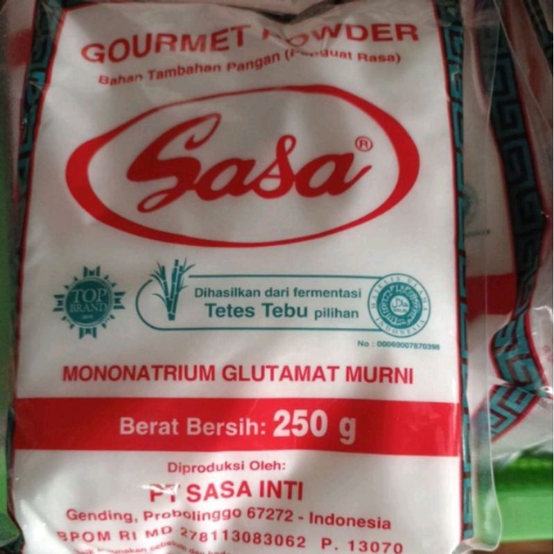 

Sasa MSG 250 gram