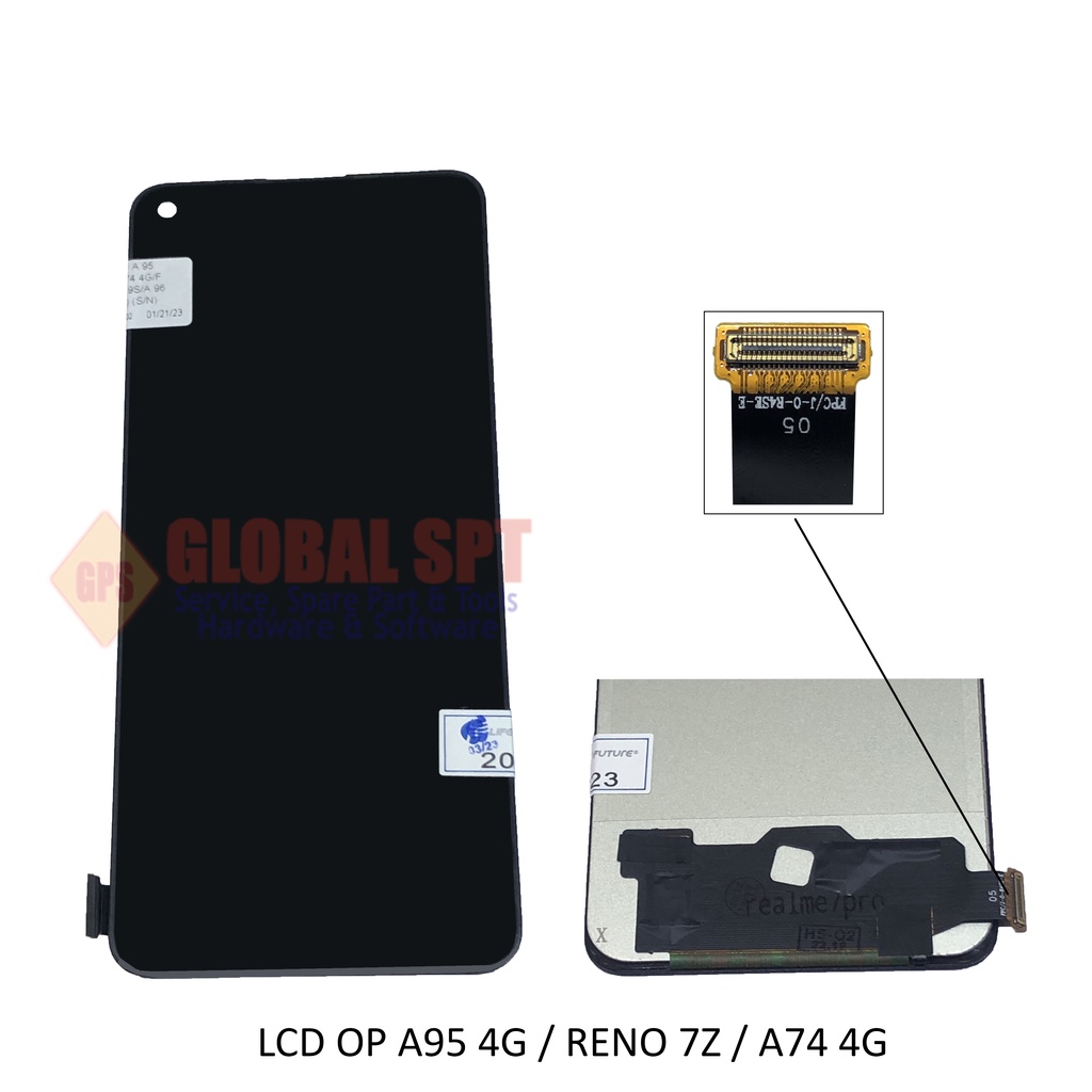 LCD TOUCHSCREEN OPPO A95 4G / RENO 7Z / A74 4G