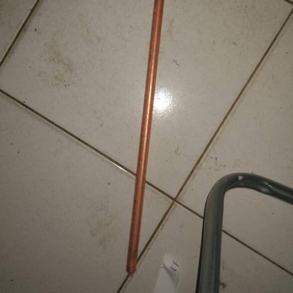 Pusat Obral ROD GROUNDING BESI LAPIS TEMBAGA pjg 1.5 meter besi Murah