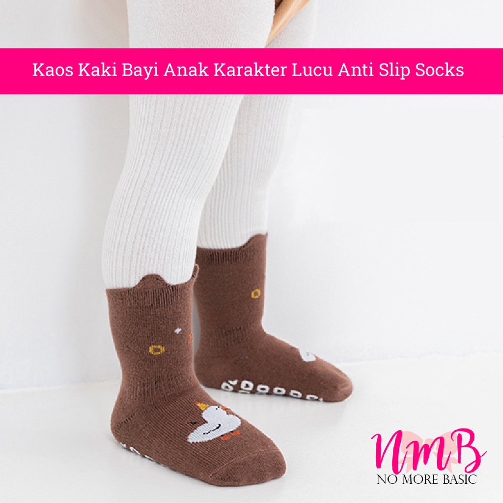 Kaos Kaki Bayi Anak Karakter Lucu Anti Slip Colorful Socks