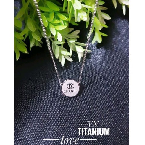 Kalung Titanium Silver Terbaru Import 803a7