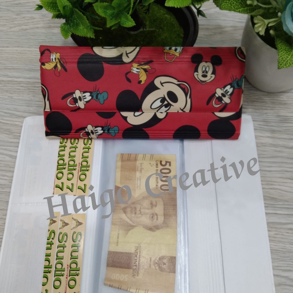 DOMPET DISIPLIN MOTIF MICKY MOUSE