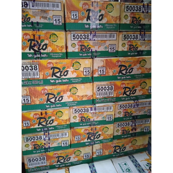 

Korzaln Teh Rio Gula Batu 180Ml 1 Dus Isi 24