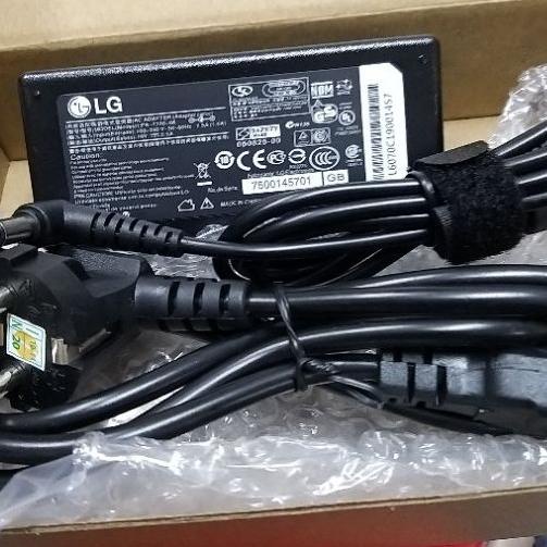 ♪ ORIGINAL ADAPTOR TV LG 22 - 24 inch 19V 2.1A(5.5*3.0)JARUM ❂