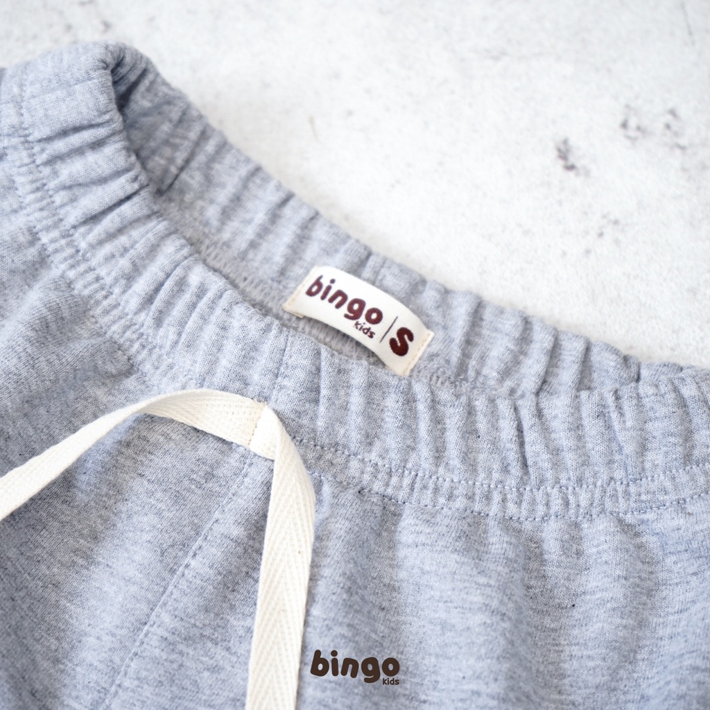 BINGOKIDS | JOGGER PANTS / Celana Jogger Panjang Anak Balita 1-5 Tahun               Anak Laki Perempuan Unisex Baby Terry Premium Coklat Khaki Cream Olive Green Hijau