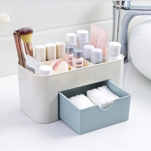 RAK KOSMETIK LACI PLASTIK/RAK MAKE UP PLASTIK Rak Kosmetik Plastik Mini / Rak Perhiasan / Organizer Kosmetik Multifungsi