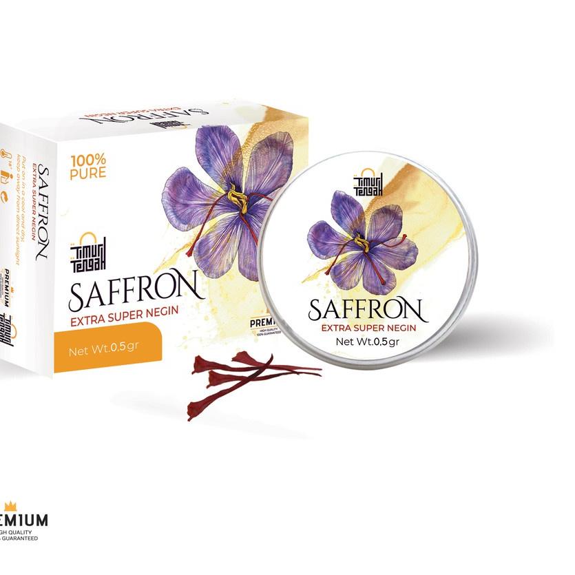 

✧ Saffron Safron Timur Tengah Extra Super Negin 1 gr Premium Original ✺
