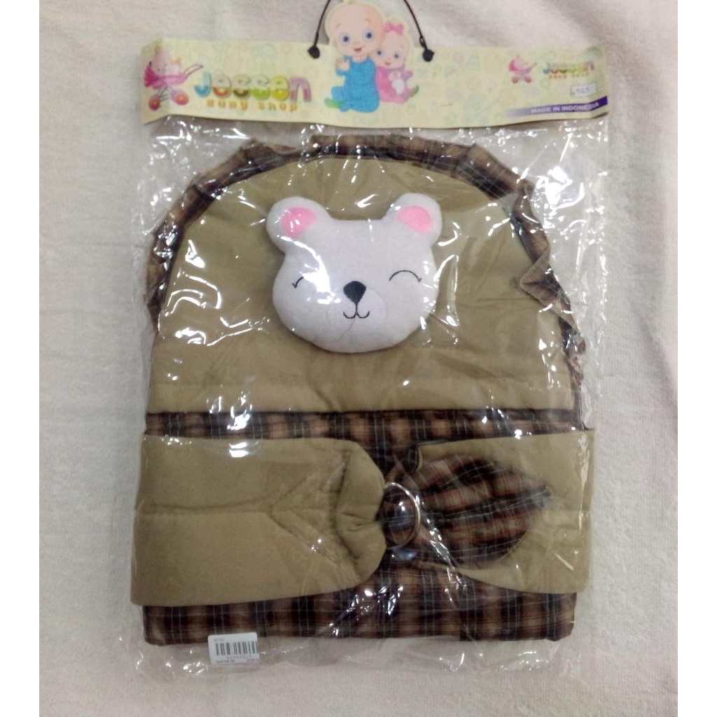 GENDONGAN SAMPING JESSEN GD523/ GENDONGAN BAYI + TOPI MOTIF LUCU SLING BABY GENDONGAN TOPI MURAH