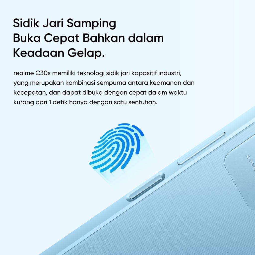 Realme C30s 3GB + 32GB Garansi Resmi Realme Indonesia